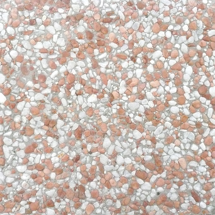 Bianco e rosso - Ciottolo lavato arrotondato