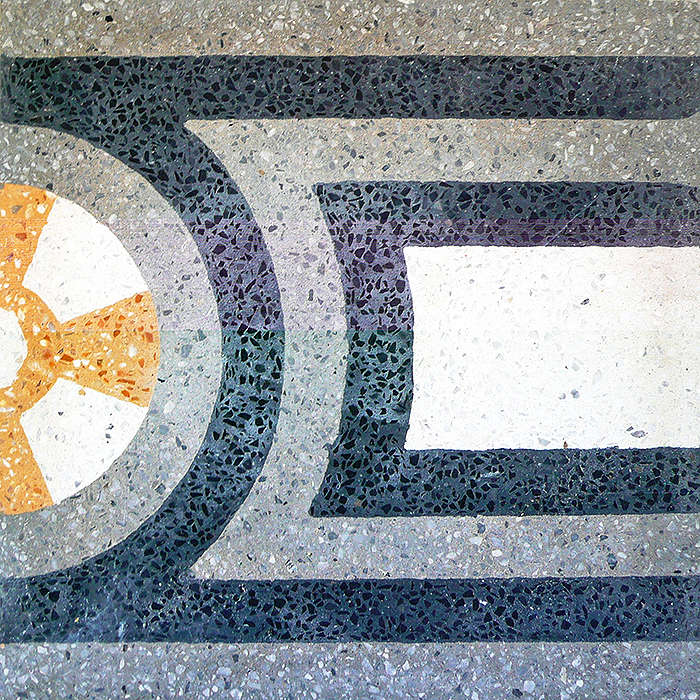 Decoro bordatura Croce di malta pavimenti interni - Sam pavimenti