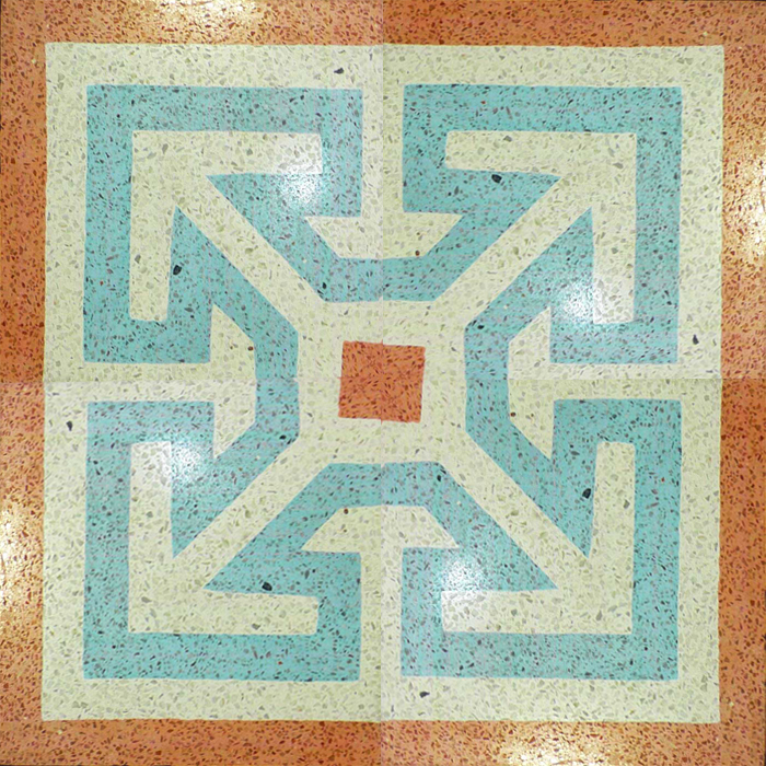 Tappeto greca decori pavimenti interni - Sam pavimenti