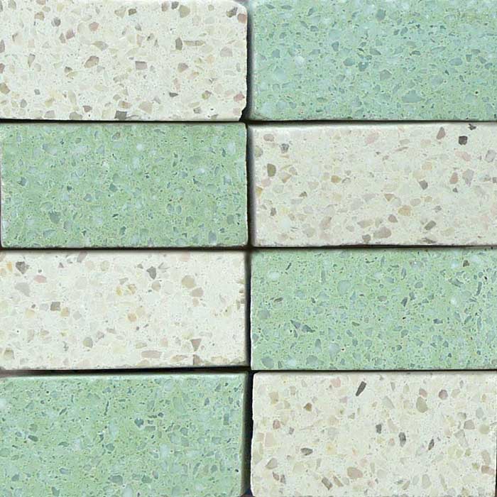 Mosaico su rete Tessere 5x2,5 decori pavimenti interni - Sam pavimenti
