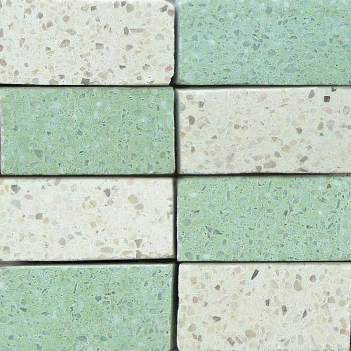 Tessere 5x2,5 - Mosaico su rete